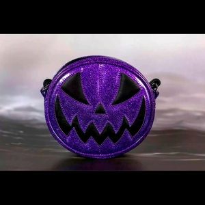 Love Pain and Stitches Pumpkin Mean Baby PURPLE